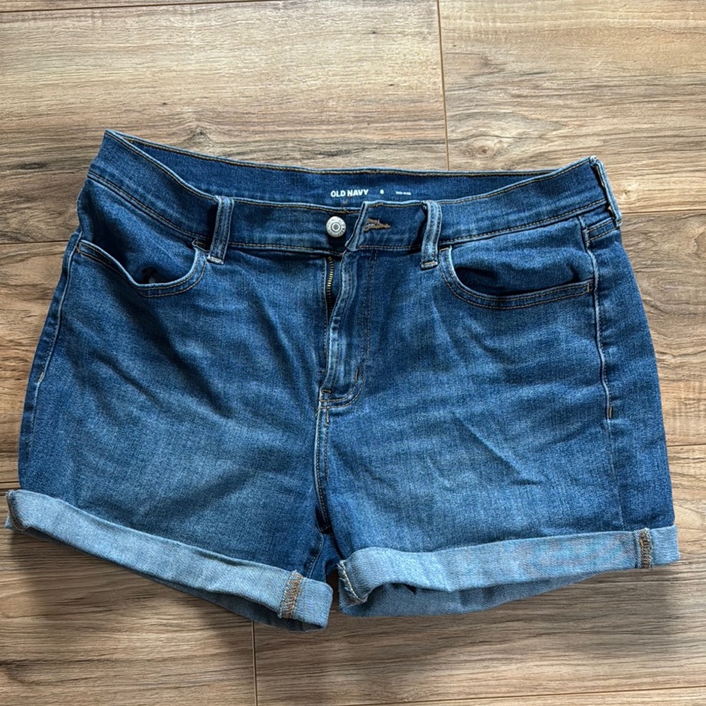 Old Navy Women's Blue Denim Shorts